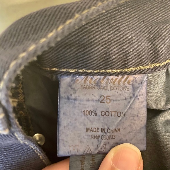 Brandy Melville Navy Blue Denim Shorts - Picture 4 of 4